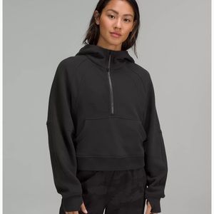 Lululemon Scuba Oversized Half-Zip Hoodie Black